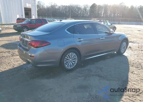 2015 Infiniti Q70L 3.7 из США, поврежденный, VIN JN1BY1PP4FM600275
